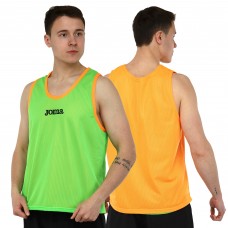 Манішка спортивна ігрова двостороння цільна Joma 101689-050 салатовий-помаранчевий