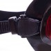 Маска для плавання і дайвінгу LEGEND M6301 чорний-червоний