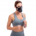 Маска тренувальна Training Mask SP-Sport PHANTOM DH-6042 чорний