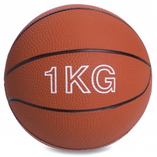 Медбол м'яч медичний Medicine Ball Record SC-8407-1 1кг кольори в асортименті