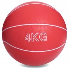Медбол м'яч медичний Medicine Ball Record SC-8407-4 4кг кольори в асортименті