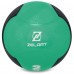 Медбол м'яч медичний Medicine Ball Zelart FI-5121-2 2кг зелений-чорний