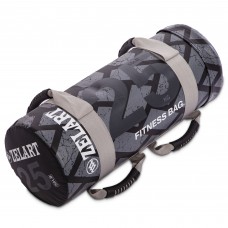 Мішок обтяжувач для функціонального тренінгу Power Bag Zelart FI-0899-25 25кг чорний-сірий