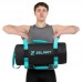 Мішок обтяжувач для функціонального тренінгу Power Bag Zelart TA-7825-20 20кг чорний-блакитний