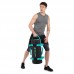 Мішок обтяжувач для функціонального тренінгу Power Bag Zelart TA-7825-20 20кг чорний-блакитний