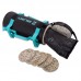 Мішок обтяжувач для функціонального тренінгу Power Bag Zelart TA-7825-20 20кг чорний-блакитний