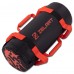 Мішок обтяжувач для функціонального тренінгу Power Bag Zelart TA-7825-25 25кг чорний-червоний