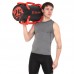 Мішок обтяжувач для функціонального тренінгу Power Bag Zelart TA-7825-25 25кг чорний-червоний