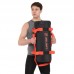 Мішок обтяжувач для функціонального тренінгу Power Bag Zelart TA-7825-25 25кг чорний-червоний