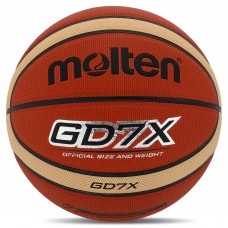 М'яч баскетбольний MOLTEN BGD7X розмір 7 помаранчевий
