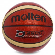 М'яч баскетбольний MOLTEN Outdoor 3500 B7D3500 розмір 7 помаранчевий
