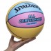 М'яч баскетбольний SPALDING ALL CONFERENCE 76896Y розмір 7 жовтий-блакитний