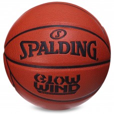 М'яч баскетбольний SPALDING GLOW WIND 76993Y розмір 7 помаранчевий