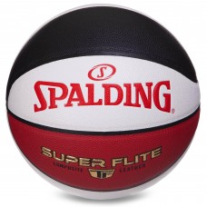 М'яч баскетбольний SPALDING SUPER FLITE 76929Y розмір 7 білий-червоний