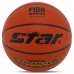 М'яч баскетбольний STAR CHAMPION FIBA ​​BB317 розмір 7 помаранчевий