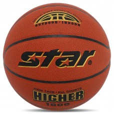 М'яч баскетбольний STAR HIGHER 1000 BB4647 розмір 7 помаранчевий