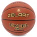 М'яч баскетбольний ZELART EXCEL GB4480 розмір 7 коричневий
