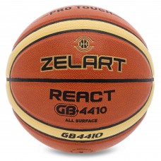 М'яч баскетбольний ZELART REACT GB4410 розмір 6