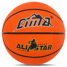 М'яч баскетбольний гумовий CIMA BA-8965 BASKET розмір 7 помаранчевий