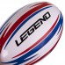 М'яч для регбі LEGEND R-3288 №5 білий-червоний-синій