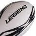 М'яч для регбі LEGEND R-3299 №3 білий-чорний