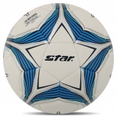 М'яч футбольний STAR OUTH TRAINING 5 SB724C №4 PU білий-синій