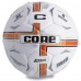 М'яч футзальний CORE ATTACK Grain CRF-041 №4 білий-помаранчевий