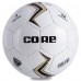М'яч футзальний CORE BRILLIANT Shiny CRF-043 №4 PU білий-чорний