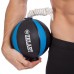 М'яч медичний з мотузкою Tornado Balll Zelart FI-5709-2 2кг чорний-блакитний