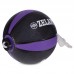М'яч медичний з мотузкою Tornado Balll Zelart FI-5709-4 4кг чорний-фіолетовий