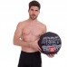 М'яч набивний медичний для кросфіту WALL BALL Zelart FI-2637-12 12кг чорний
