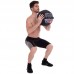 М'яч набивний медичний для кросфіту WALL BALL Zelart FI-2637-12 12кг чорний