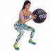 М'яч набивний медичний для кросфіту WALL BALL Zelart FI-2637-3 3кг чорний