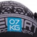 М'яч набивний медичний для кросфіту WALL BALL Zelart FI-2637-7 7кг чорний