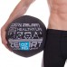 М'яч набивний медичний для кросфіту WALL BALL Zelart FI-2637-7 7кг чорний