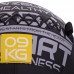 М'яч набивний медичний для кросфіту WALL BALL Zelart FI-2637-9 9кг чорний