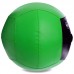 М'яч набивний медичний для кросфіту WALL BALL Zelart FI-5168-4 4кг чорний-зелений