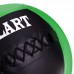 М'яч набивний медичний для кросфіту WALL BALL Zelart FI-5168-4 4кг чорний-зелений