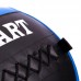М'яч набивний медичний для кросфіту WALL BALL Zelart FI-5168-5 5кг чорний-синій