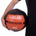 М'яч набивний медичний для кросфіту WALL BALL Zelart FI-5168-7 7кг чорний-помаранчевий