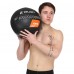М'яч набивний медичний для кросфіту WALL BALL Zelart TA-7822-10 вага-10кг чорний