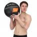М'яч набивний медичний для кросфіту WALL BALL Zelart TA-7822-11 вага-11кг чорний