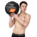 М'яч набивний медичний для кросфіту WALL BALL Zelart TA-7822-5 вага-5кг чорний
