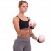 М'яч обважений з манжетом PRO-SUPRA WEIGHTED ENERGY BALL 030-0_5LB 11см рожевий