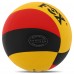 М'яч волейбольний FOX GERMANY FEL-8500 №5 PU чорний-червоний-жовтий