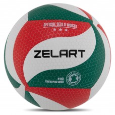 М'яч волейбольний ZELART VB-9000 №5 PU клеєний