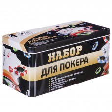 Набір для покеру в металевій коробці SP-Sport 538-045 200 фішок