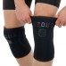Наколінники для присідань зі штангою KNEE SLEEVE EZOUS A-06 2шт S-XL чорний