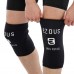 Наколінники для присідань зі штангою SQUAT KNEECAP EZOUS A-02 2шт S-XL чорний