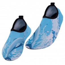 Неопренове взуття аквашузи Skin Shoes дитяче SP-Sport Дельфін PL-6963-BL розмір 28-35 блакитний
